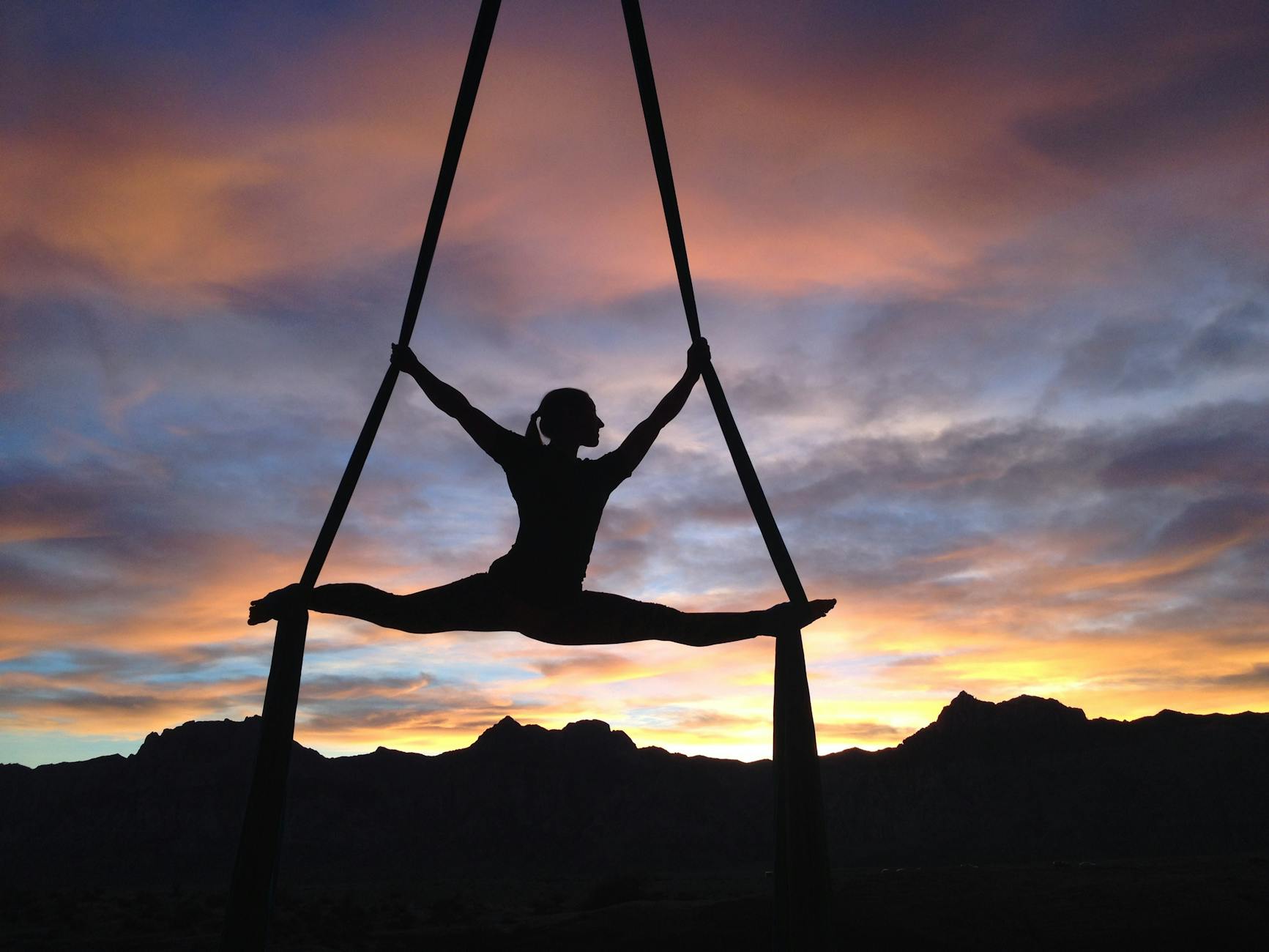 woman doing yoga - wellness practice