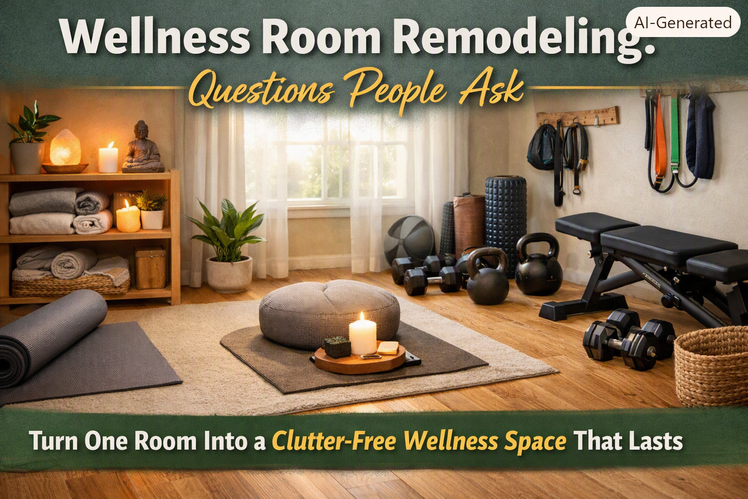 Peaceful wellness room image